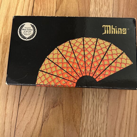 Vintage 1984 Mhing Card Game Classic Based On Mah Jongg Brand New In Box! Rare!! - Picture 1 of 12